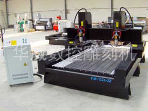 鸡西密山双头立体多功能石材雕刻机HW-1325-2Z